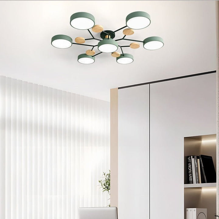Modern Circular Living Room Ceiling Light | LED