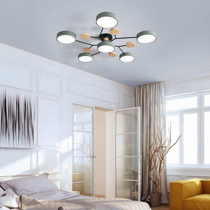 Modern Circular Living Room Ceiling Light | LED