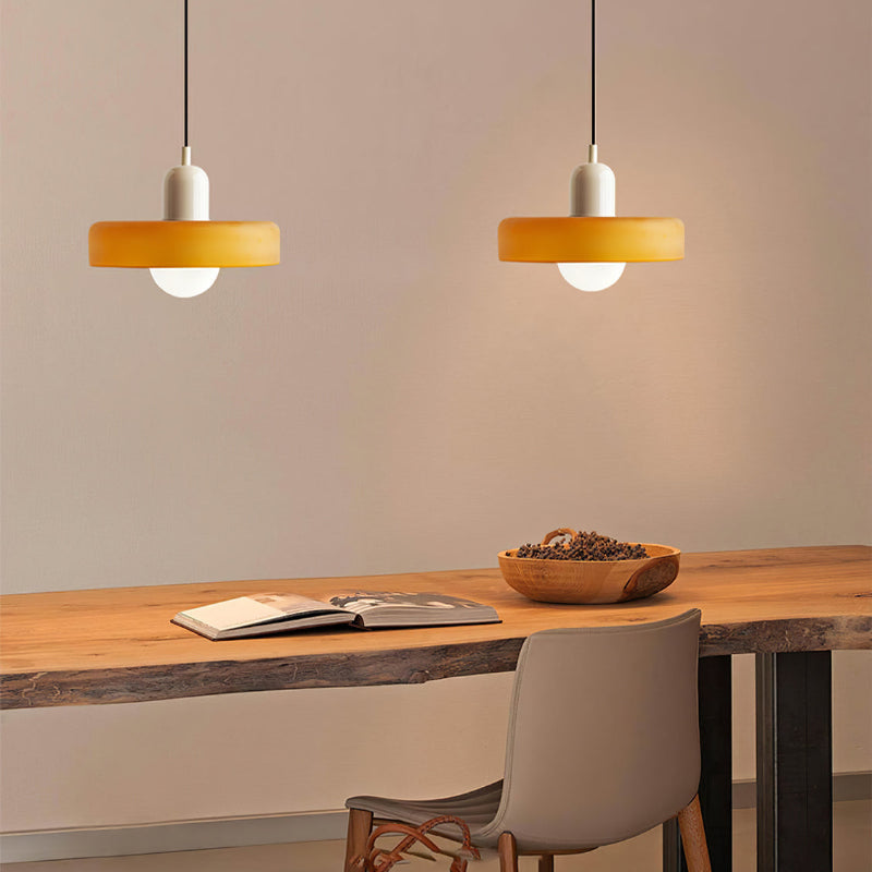 Bauhaus Colorful Pendant Light | Glass