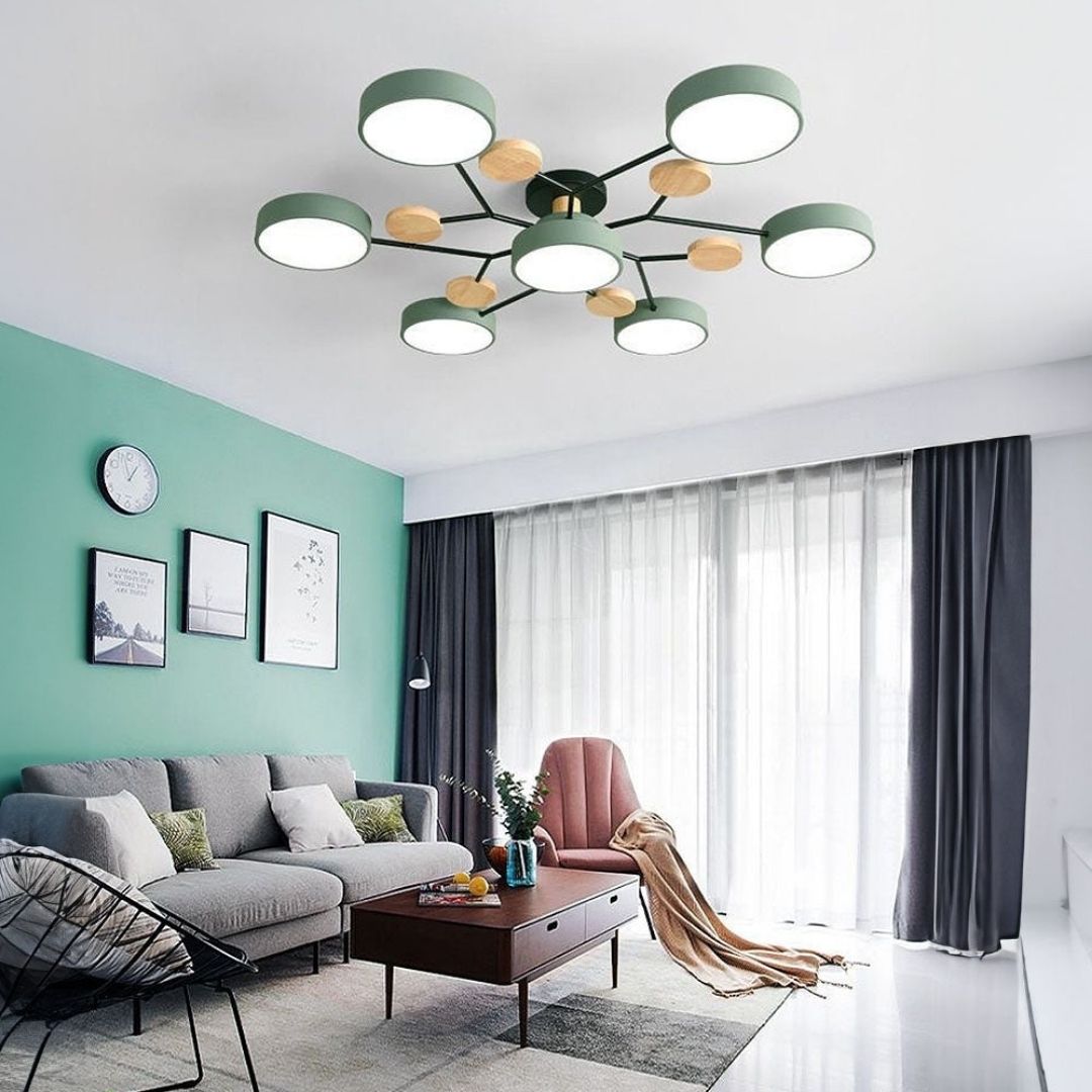 Modern Circular Living Room Ceiling Light | LED