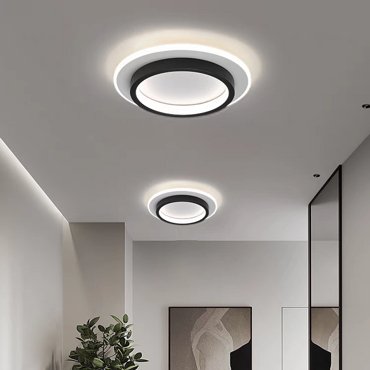 Round Metal-Acrylic For Hallways Ceiling Lights | LED