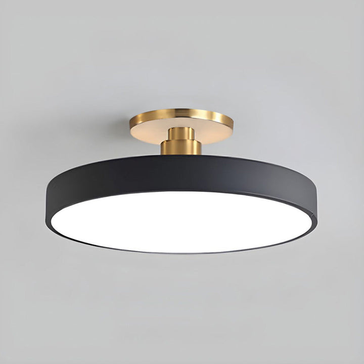 Modern Round Semi-Flush Ceiling Lights | LED