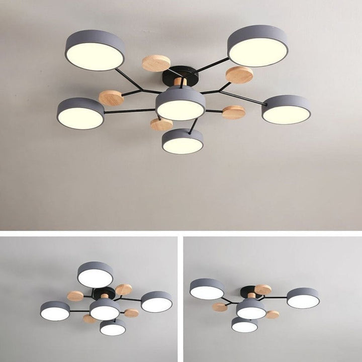Modern Circular Living Room Ceiling Light | LED