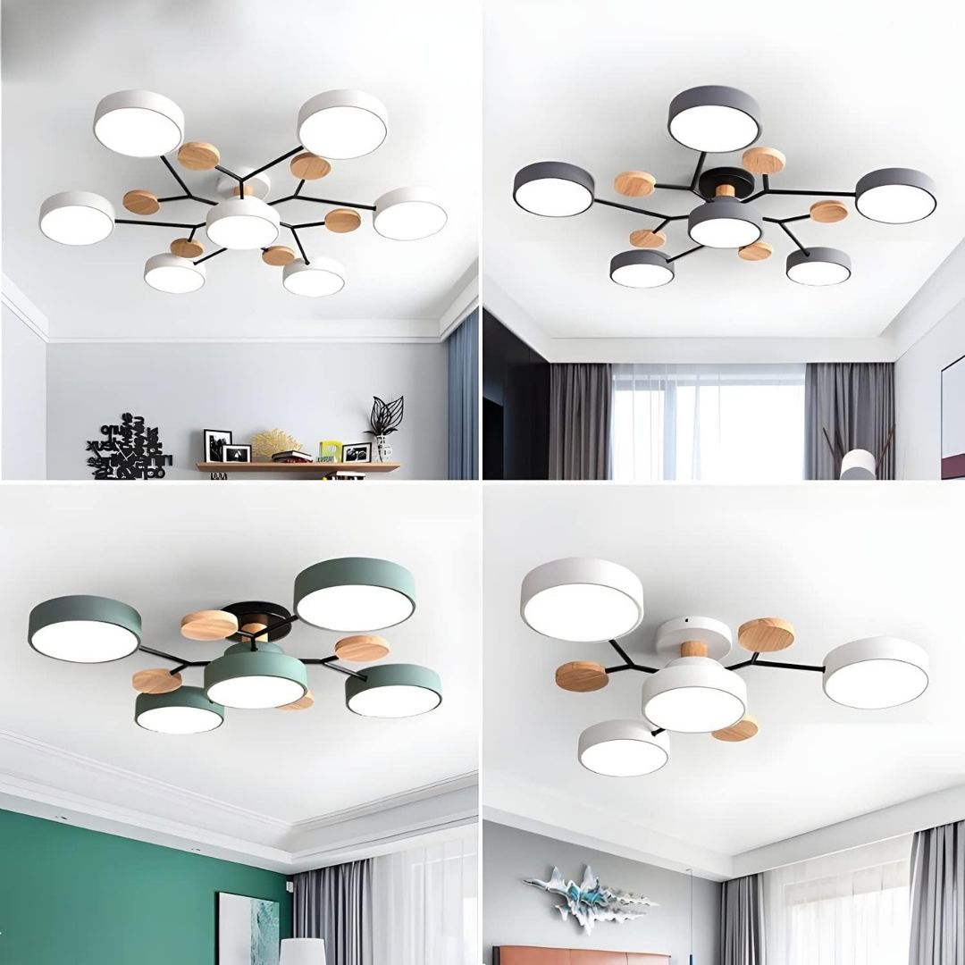 Modern Circular Living Room Ceiling Light | LED