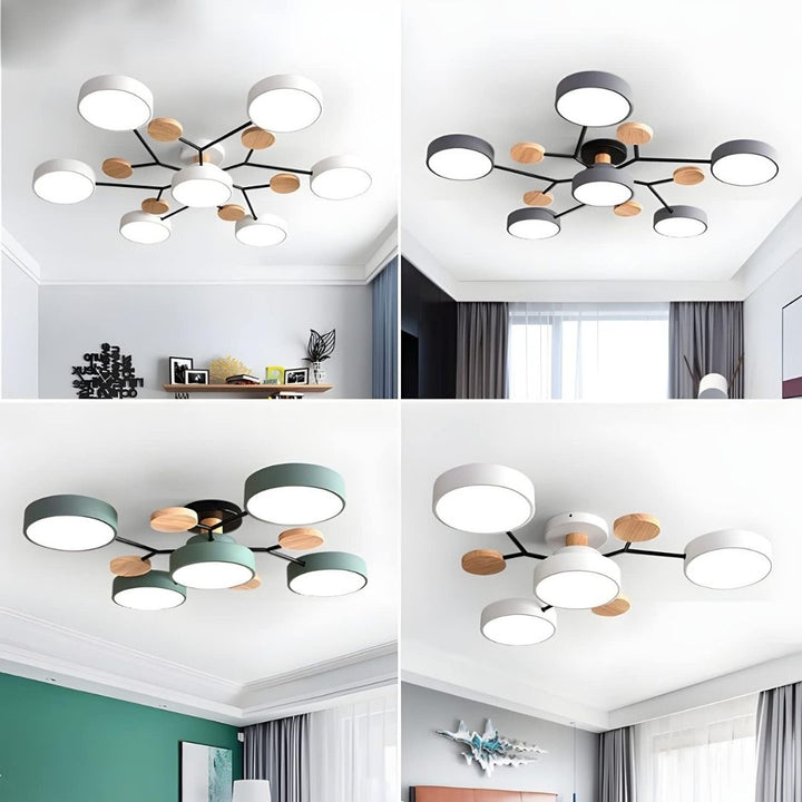 Modern Circular Living Room Ceiling Light | LED