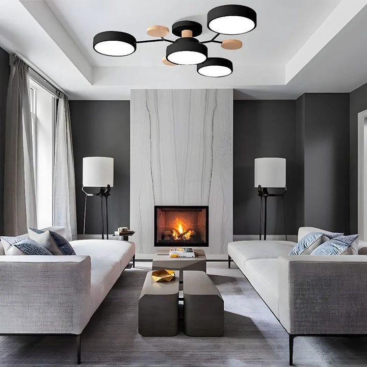 Modern Circular Living Room Ceiling Light | LED