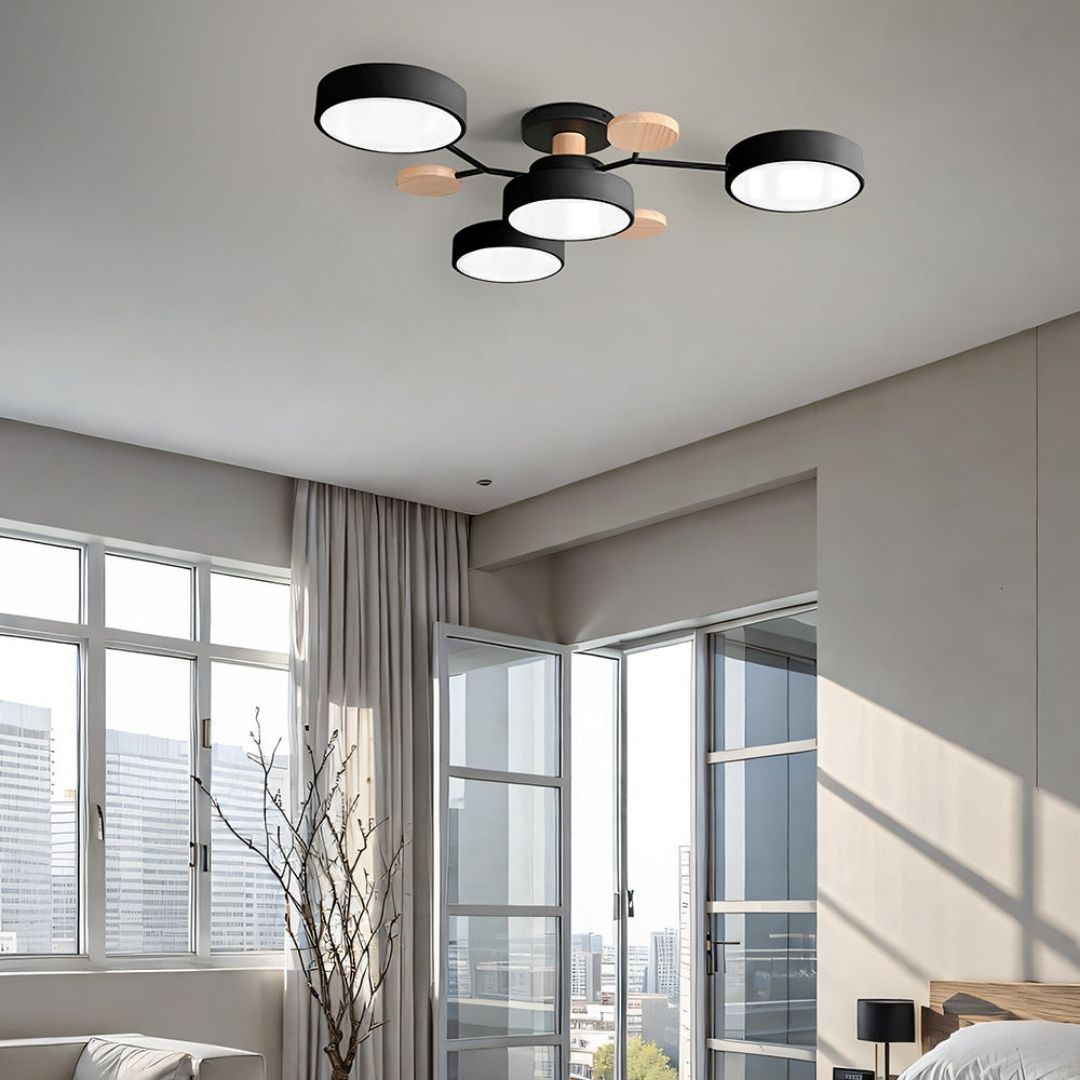 Modern Circular Living Room Ceiling Light | LED