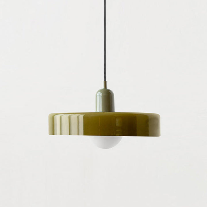 Bauhaus Colorful Pendant Light | Glass
