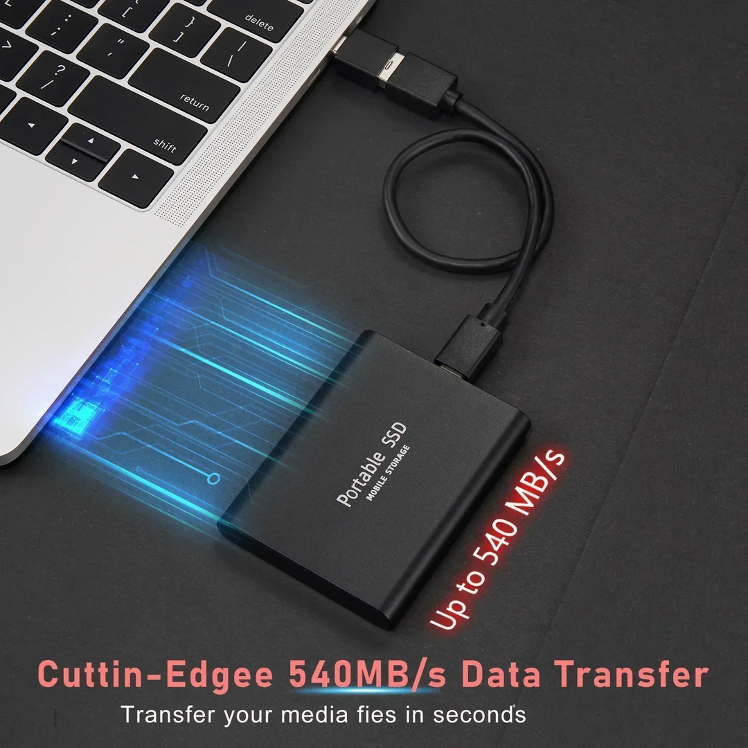Ultra-Speed 128TB SSD  | Compact & Durable.