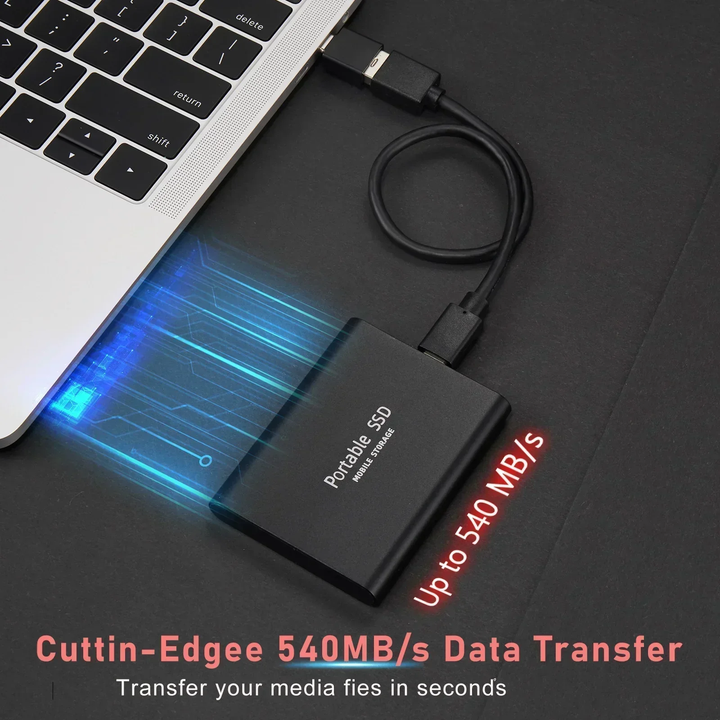 Ultra-Speed 128TB SSD  | Compact & Durable.
