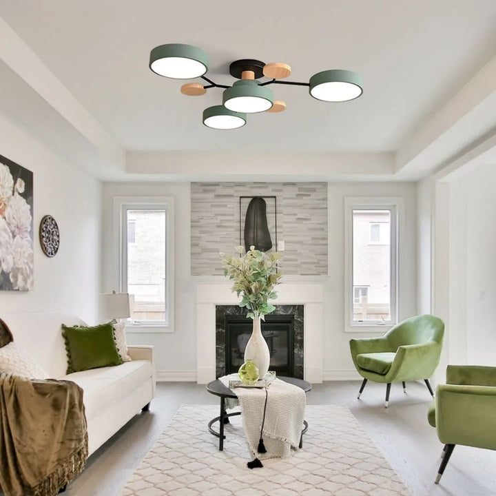 Modern Circular Living Room Ceiling Light | LED
