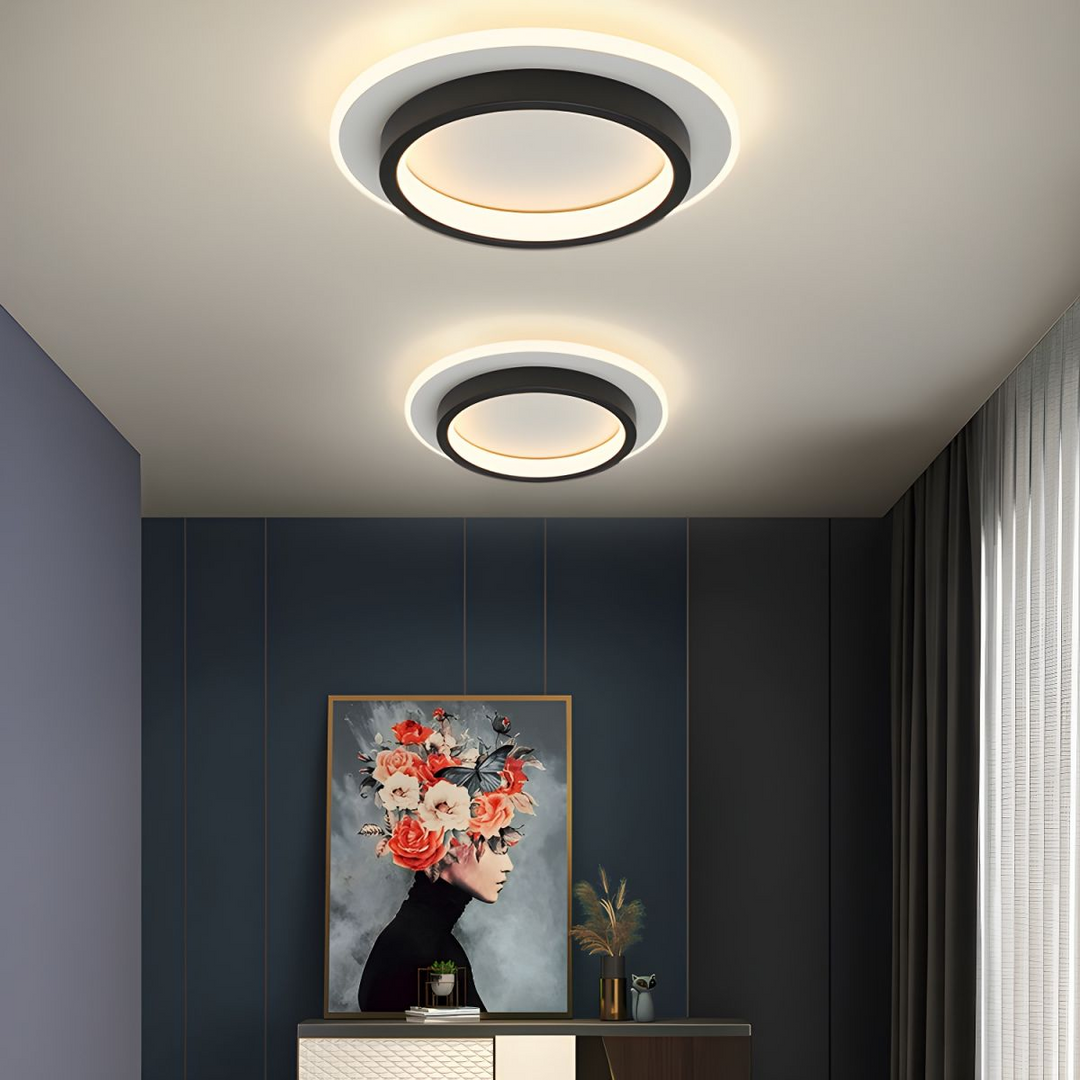 Round Metal-Acrylic For Hallways Ceiling Lights | LED
