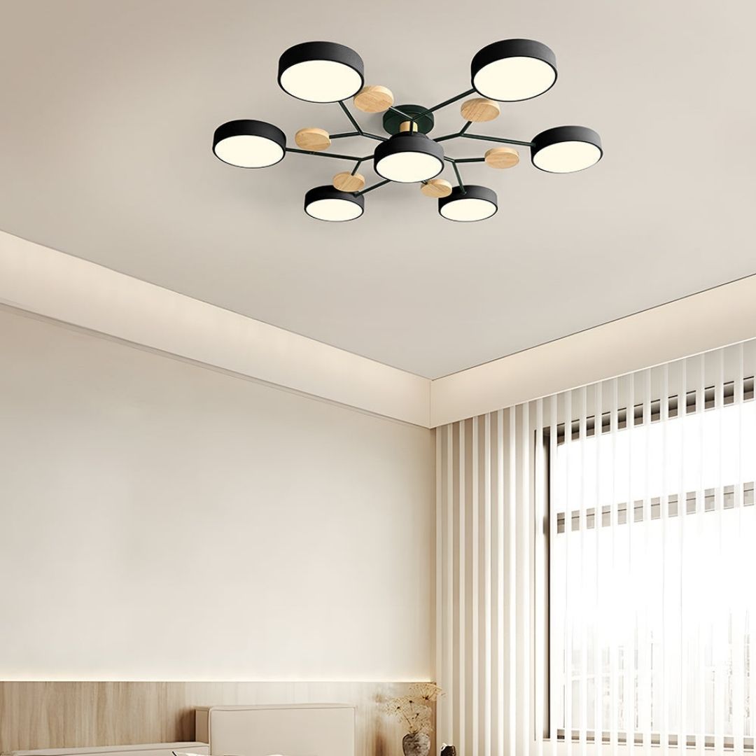 Modern Circular Living Room Ceiling Light | LED