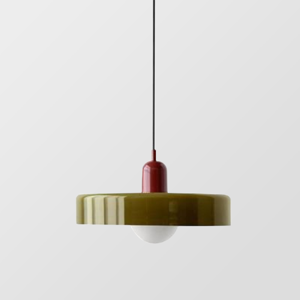 Bauhaus Colorful Pendant Light | Glass