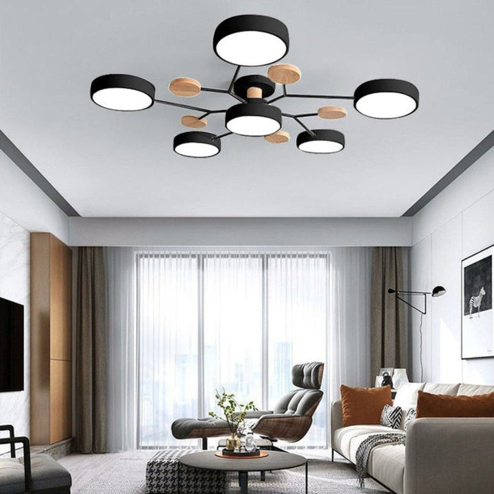 Modern Circular Living Room Ceiling Light | LED