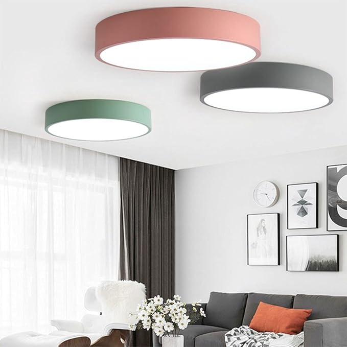 Modern Round Flush Mount LED Ceiling Lights