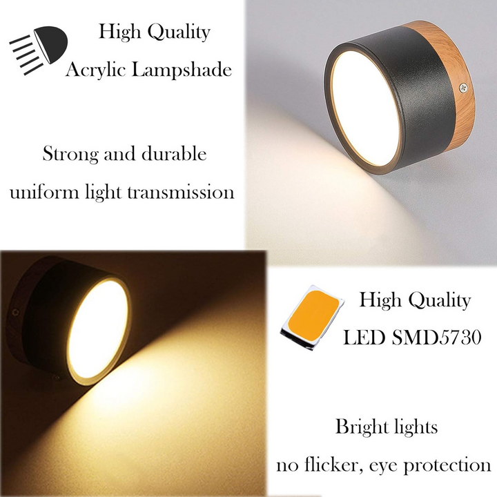 Small Cylindrical Flush Ceiling Light | LED