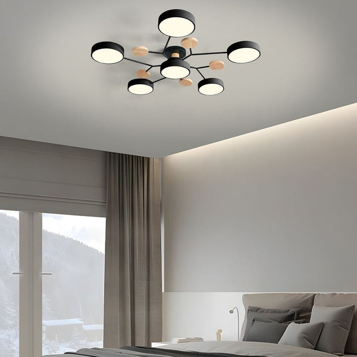 Modern Circular Living Room Ceiling Light | LED
