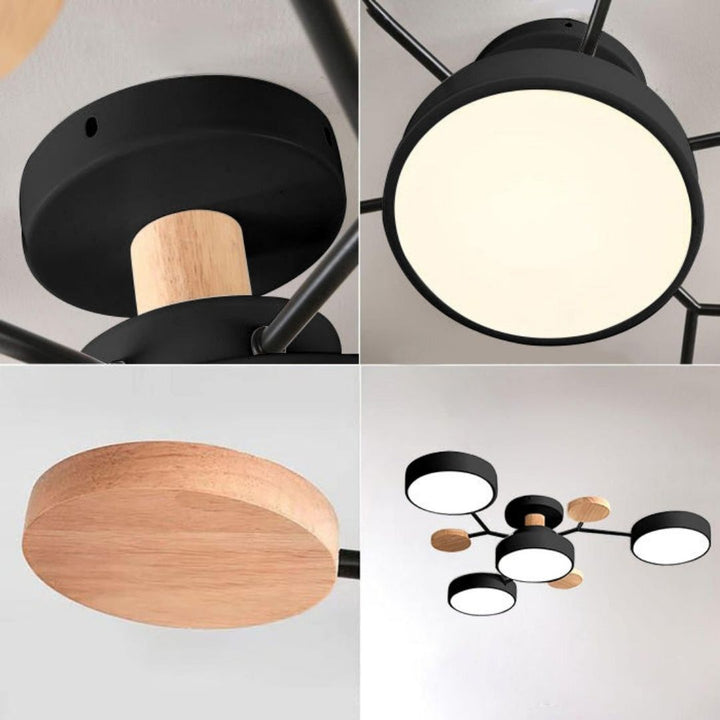 Modern Circular Living Room Ceiling Light | LED