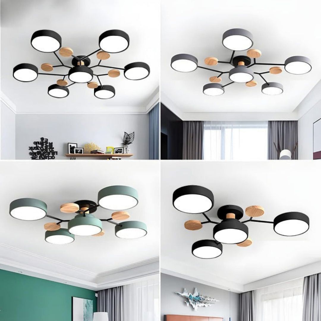 Modern Circular Living Room Ceiling Light | LED