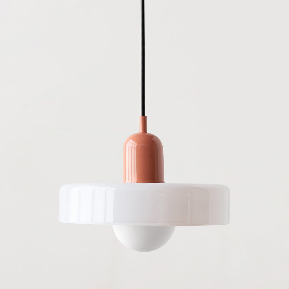 Bauhaus Colorful Pendant Light | Glass