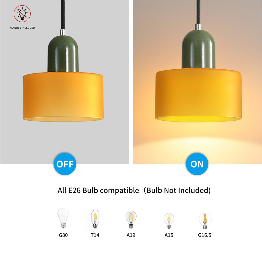 Bauhaus Creative Pendant Ceiling Light | Glass