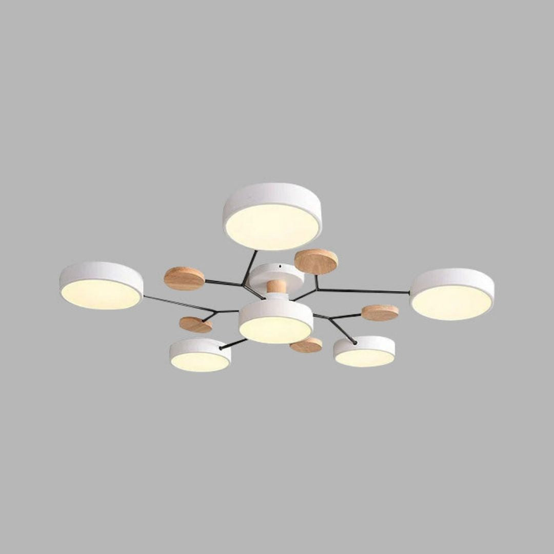 Modern Circular Living Room Ceiling Light | LED