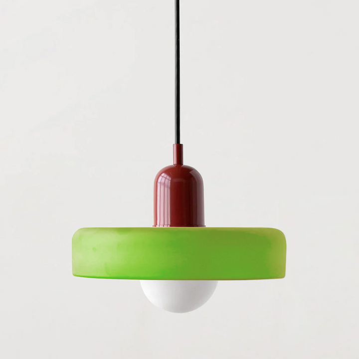 Bauhaus Colorful Pendant Light | Glass
