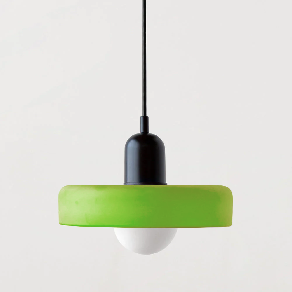 Bauhaus Colorful Pendant Light | Glass