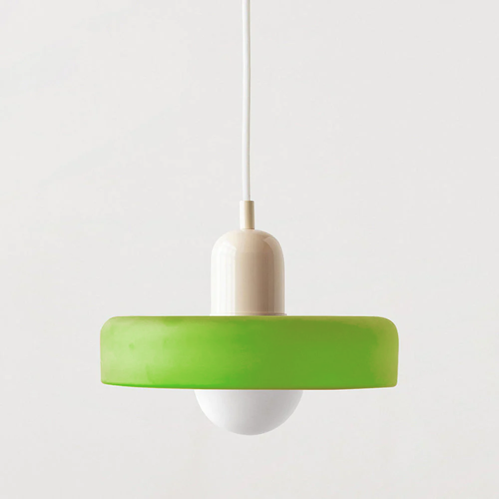 Bauhaus Colorful Pendant Light | Glass