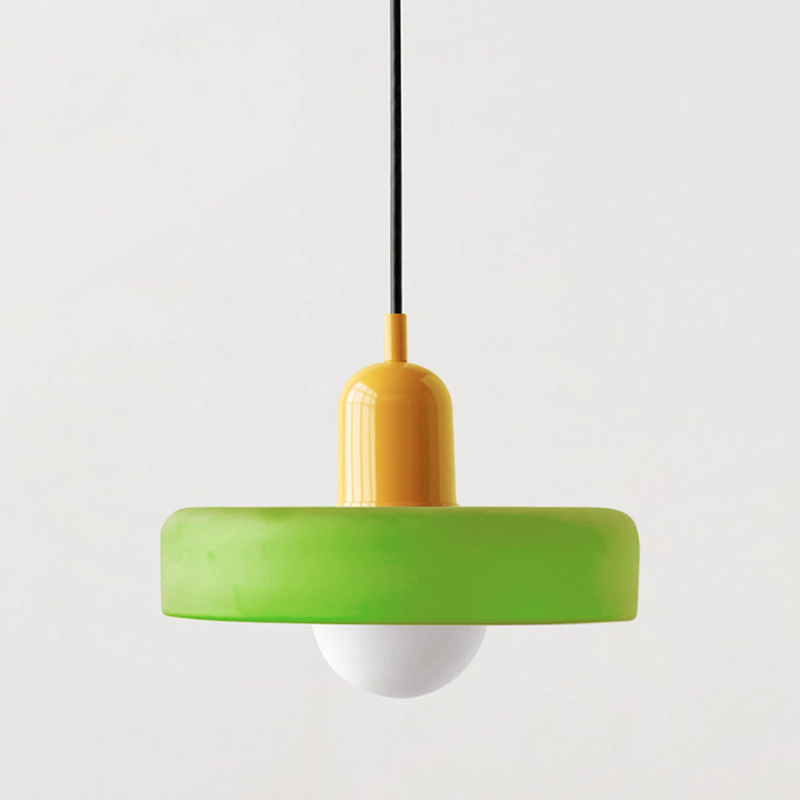 Bauhaus Colorful Pendant Light | Glass