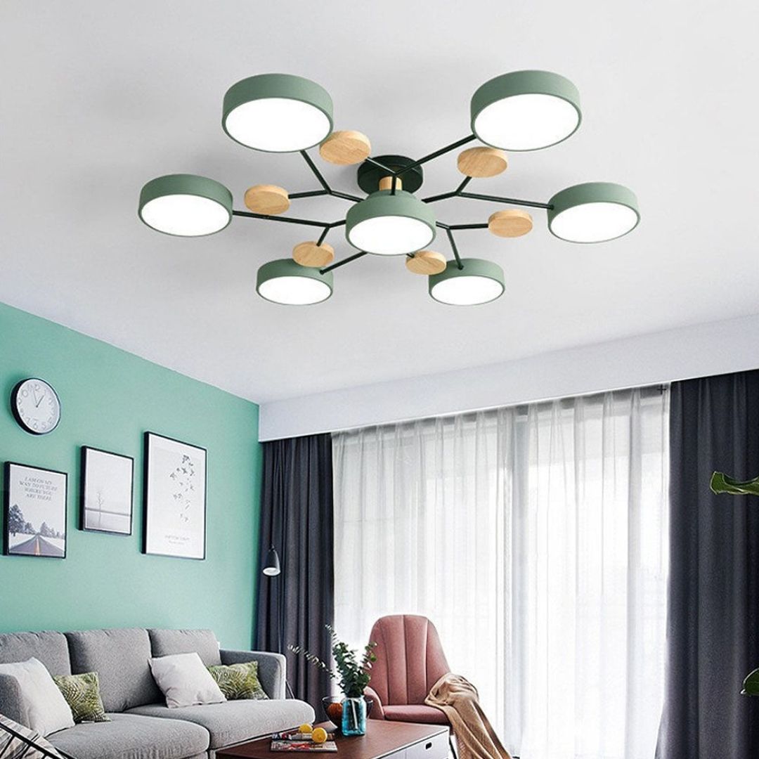 Modern Circular Living Room Ceiling Light | LED