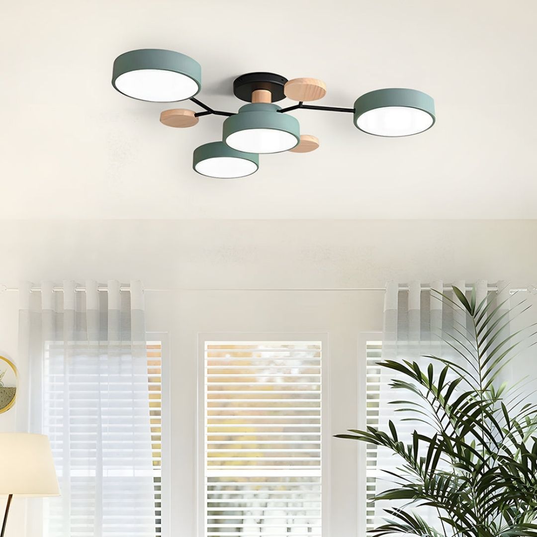 Modern Circular Living Room Ceiling Light | LED