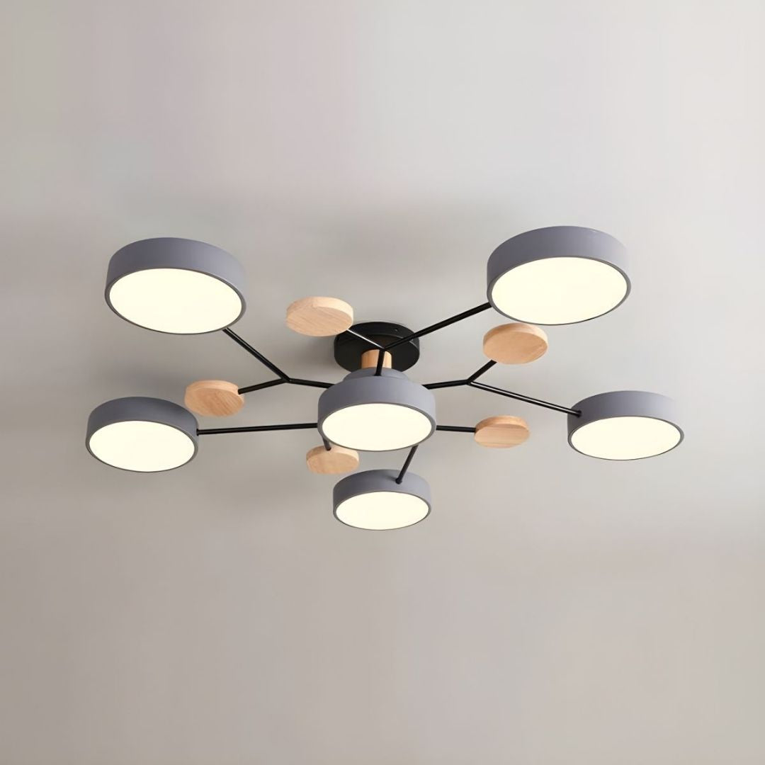 Modern Circular Living Room Ceiling Light | LED