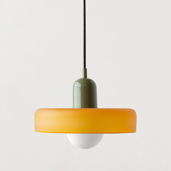 Bauhaus Colorful Pendant Light | Glass
