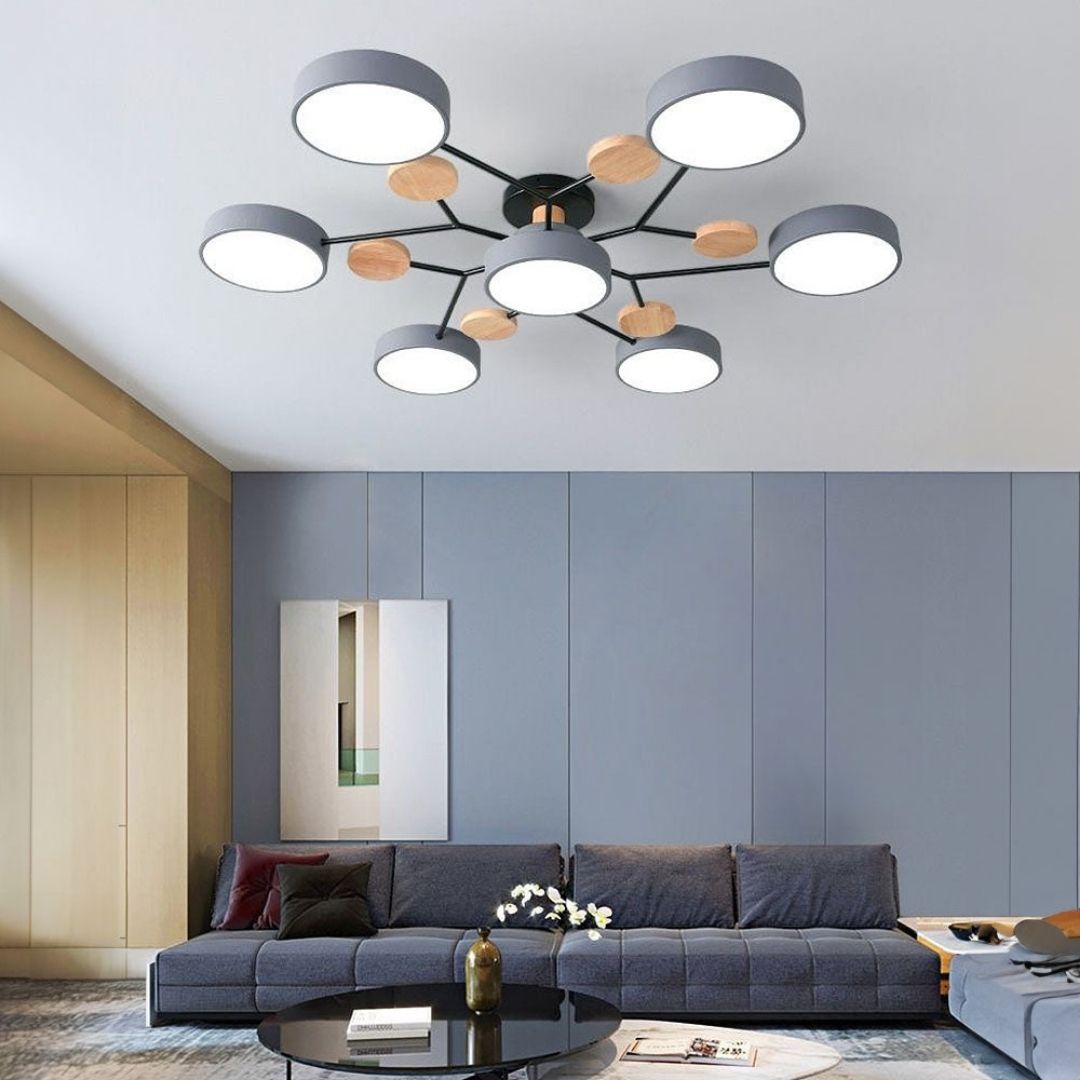 Modern Circular Living Room Ceiling Light | LED