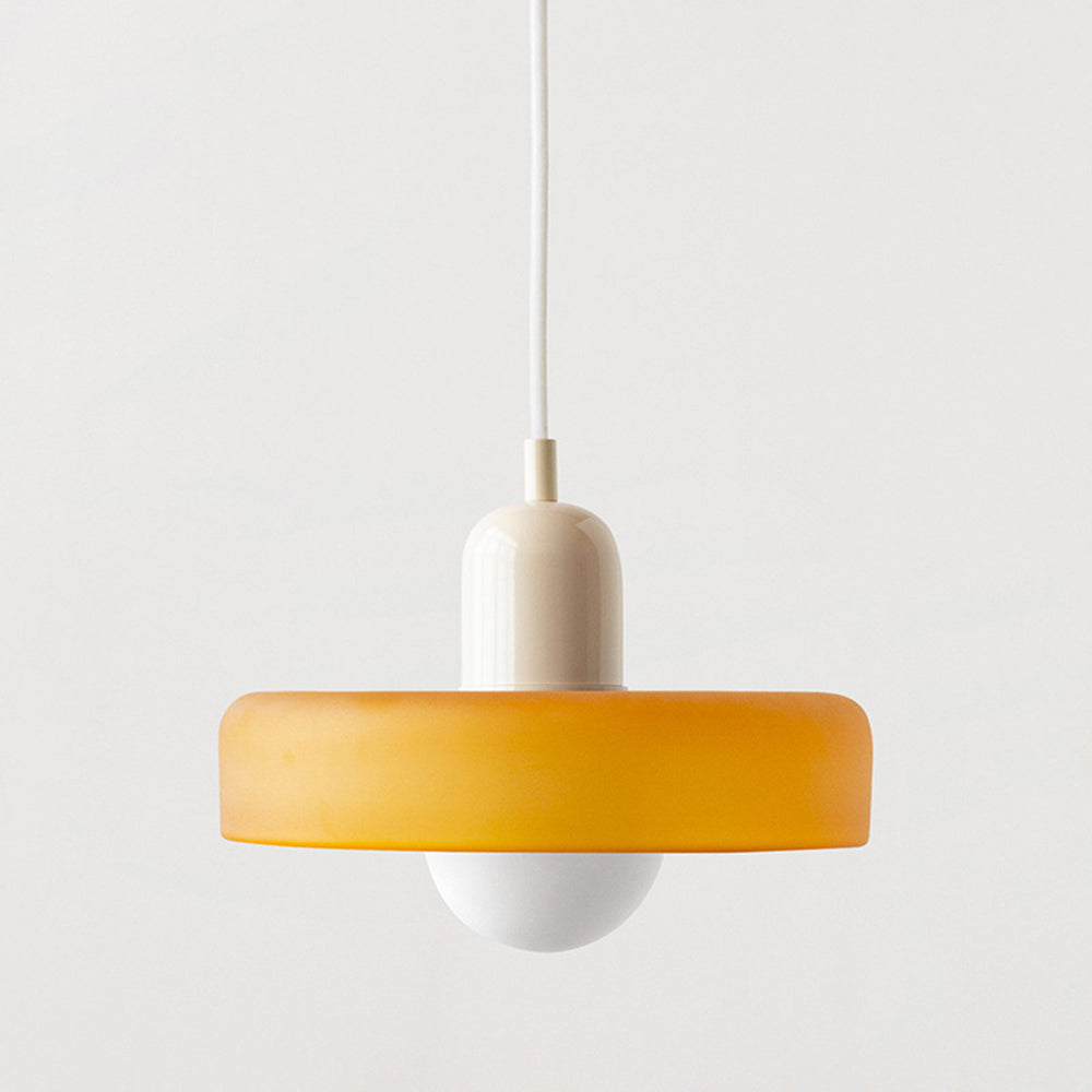Bauhaus Colorful Pendant Light | Glass