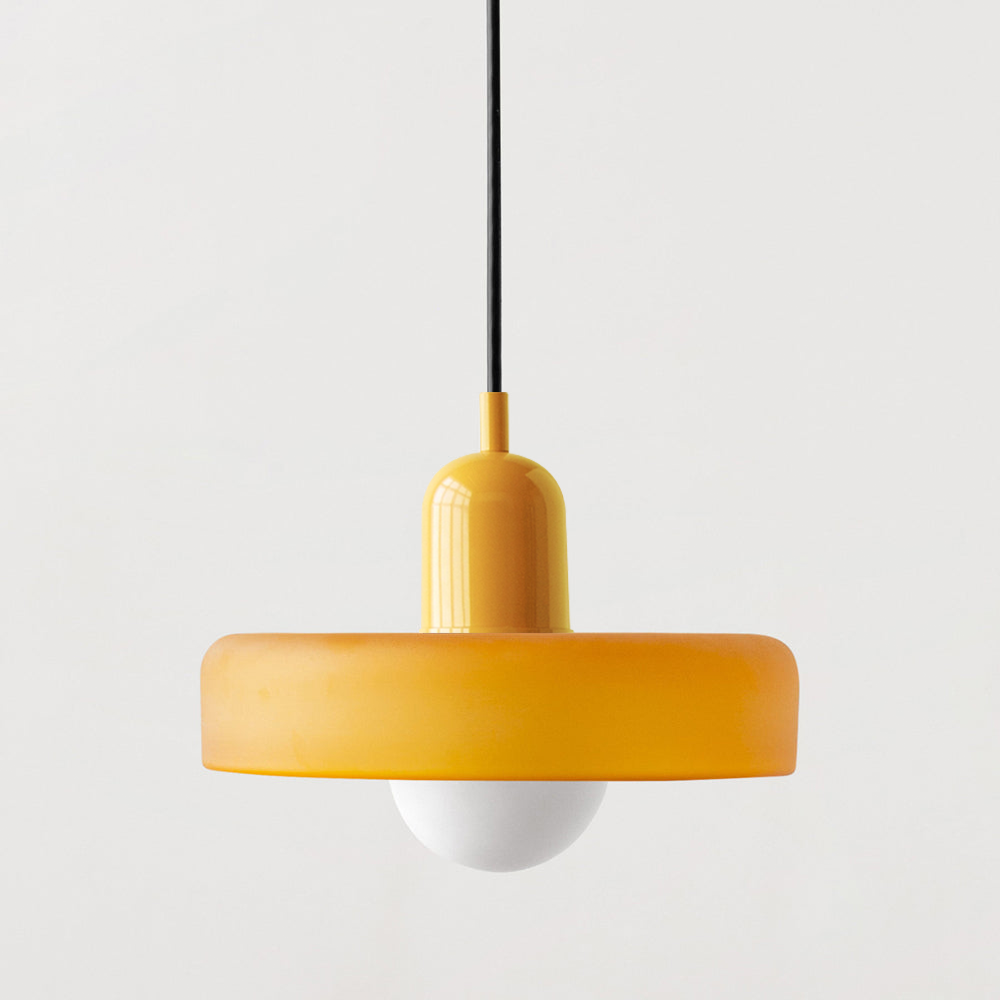 Bauhaus Colorful Pendant Light | Glass