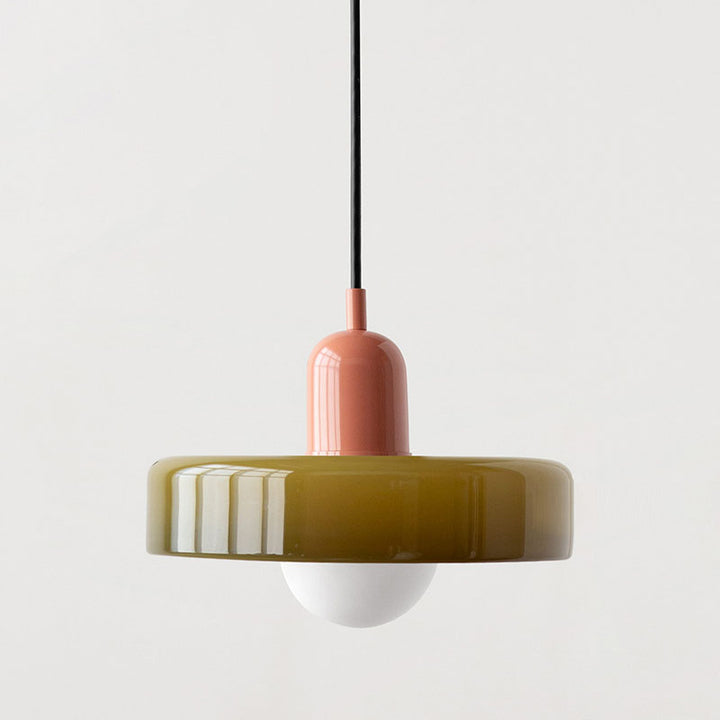 Bauhaus Colorful Pendant Light | Glass