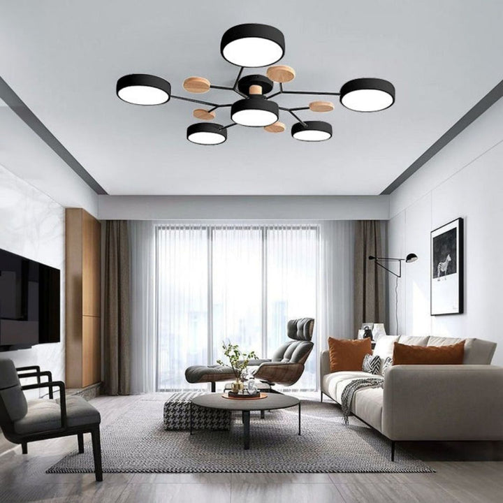 Modern Circular Living Room Ceiling Light | LED