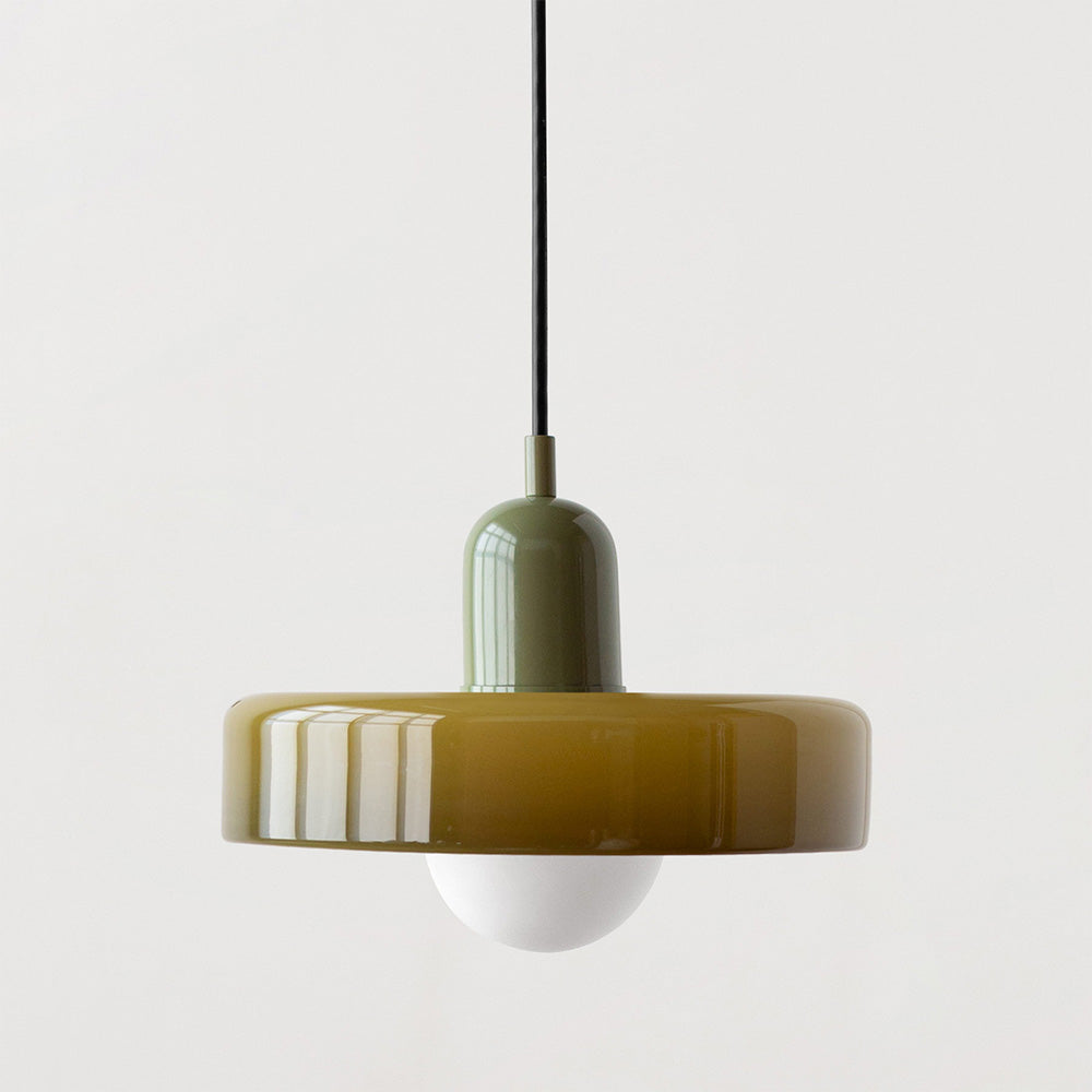 Bauhaus Colorful Pendant Light | Glass