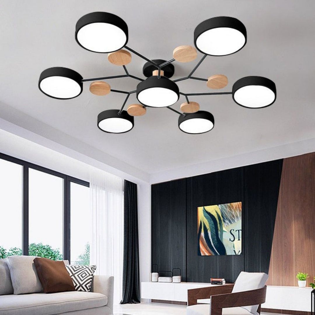 Modern Circular Living Room Ceiling Light | LED