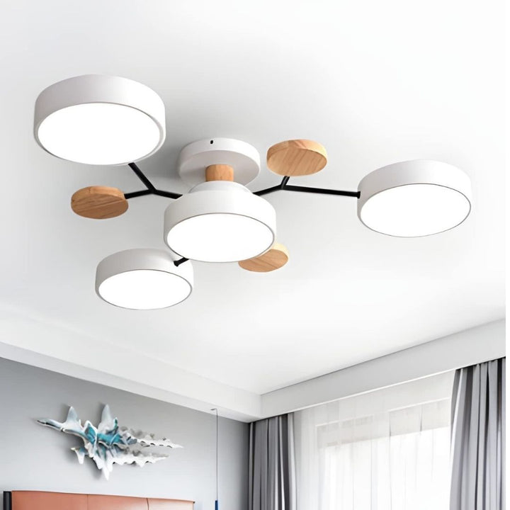 Modern Circular Living Room Ceiling Light | LED