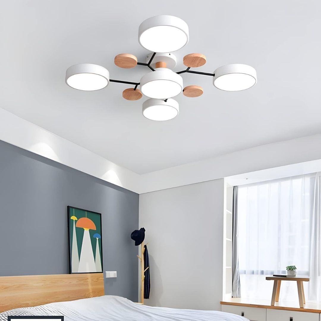 Modern Circular Living Room Ceiling Light | LED