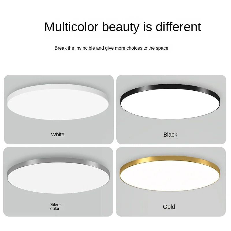 Minimalist Round Ceiling Light | LED