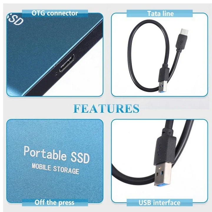 Ultra-Speed 128TB SSD  | Compact & Durable.