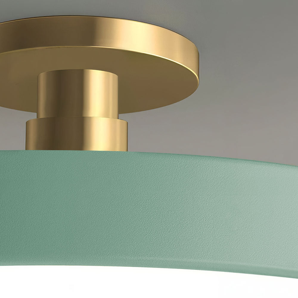 Modern Round Semi-Flush Ceiling Lights | LED