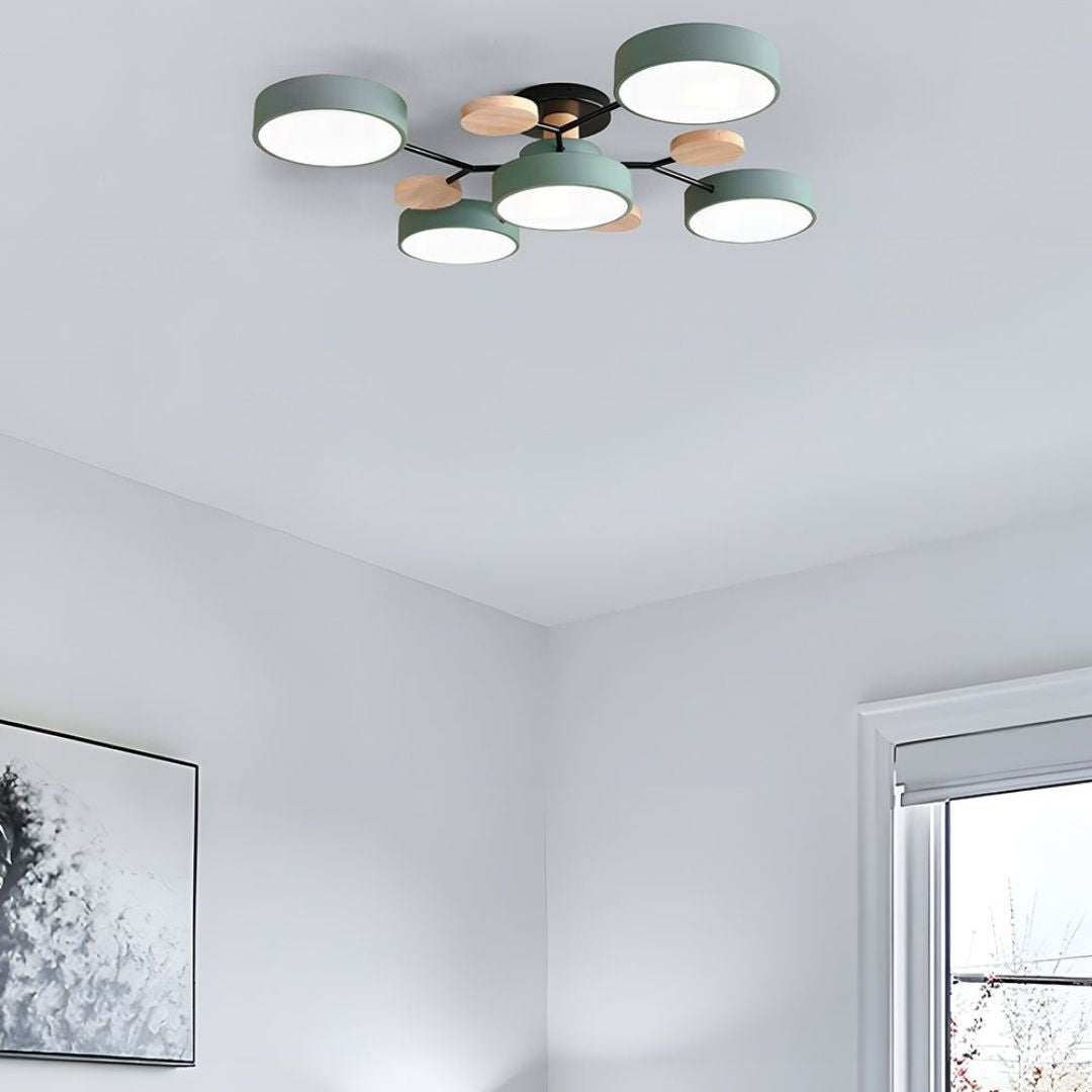 Modern Circular Living Room Ceiling Light | LED