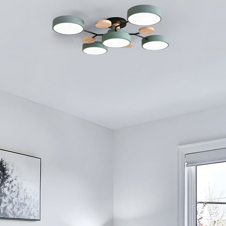 Modern Circular Living Room Ceiling Light | LED