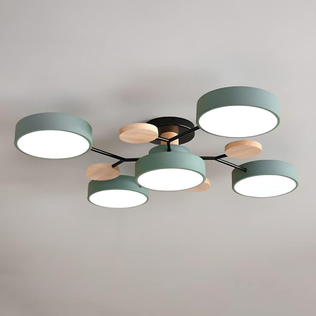 Modern Circular Living Room Ceiling Light | LED